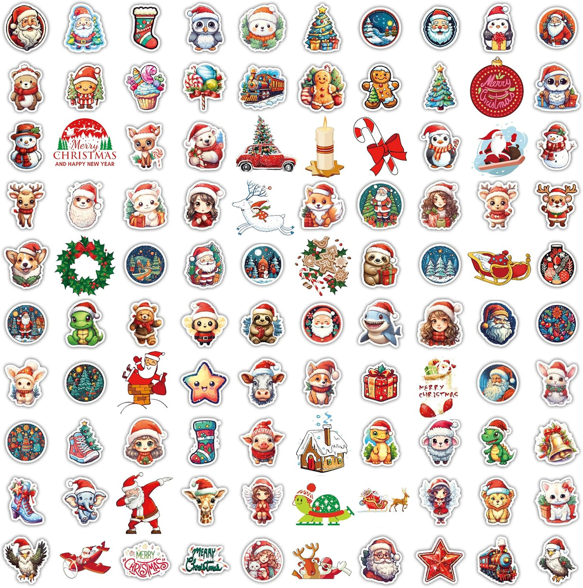 win4pdlay 200 waterproof vinyl stickers for kids with cute kawaii designs for water bottles - view 9