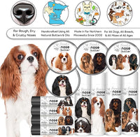 The Blissful Dog Cavalier King Charles Spaniel Nose Butter, Versatile Dog Nose Balm for Dry Nose, Handcrafted Nose Moisturizer, Easy-to-Apply Dog Essentials, Unscented, 0.50 oz.