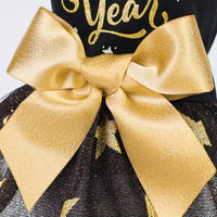 Fitwarm Birthday Girl Dog Tulle Dress - Medium / Happy New Year - image 4