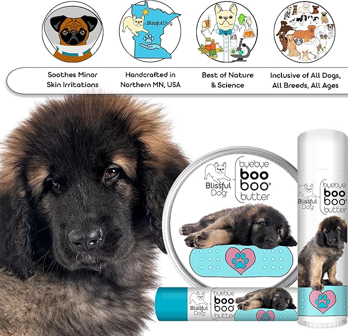 The Blissful Dog Leonberger Boo Boo Butter, 0.50-Ounce