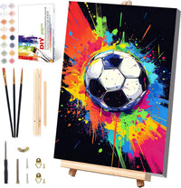 4 Pack Butterfly Paint by Number for kids Wooden Frame - BKH2202