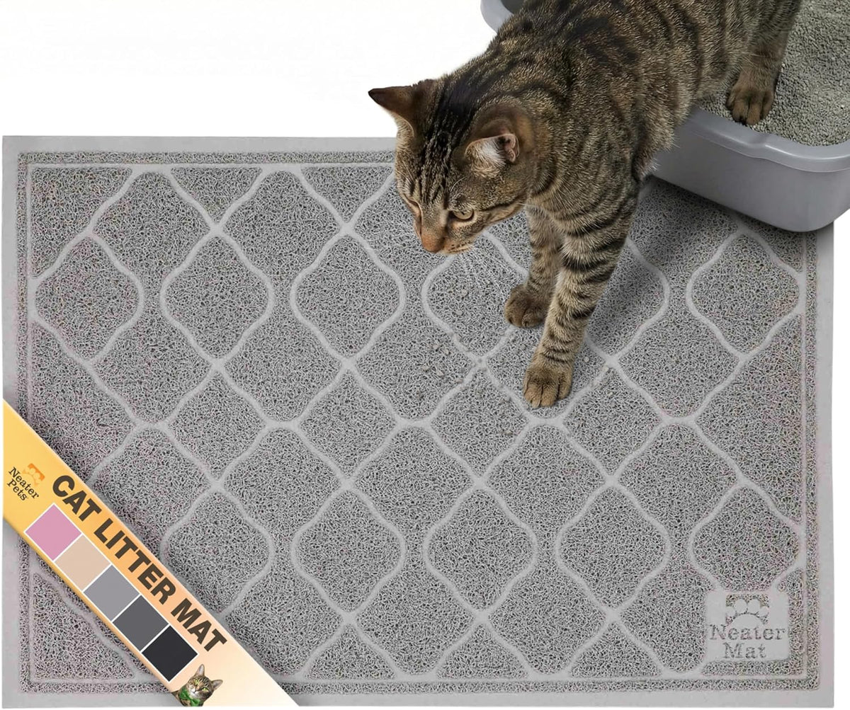 Neater Pets Neater Mat Cat Litter Mat - 17x24 / Grey