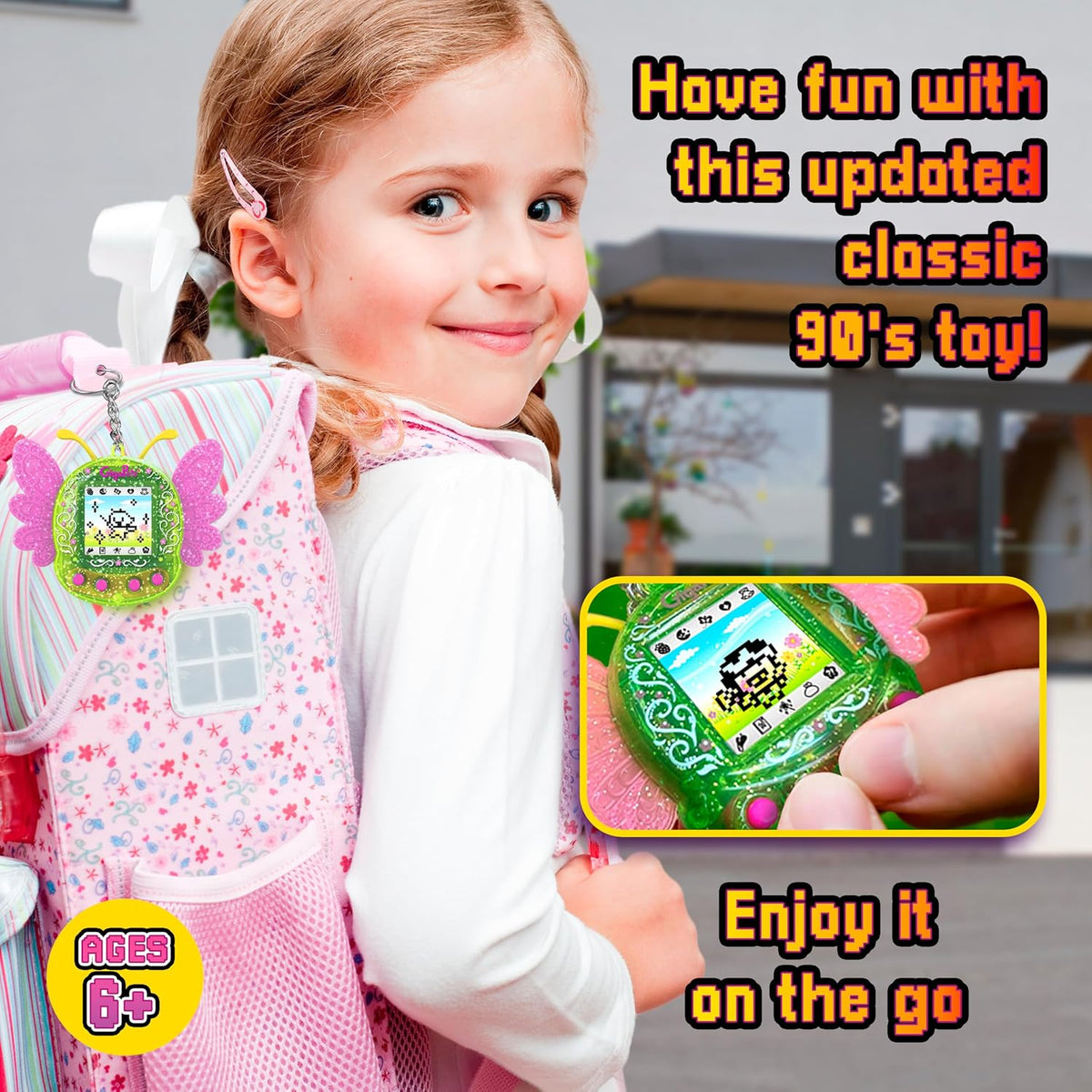 Giga Pets Interactive Digital Pet Toy, Boys & Girls, Ages 6+ - Pixie Green - image 3