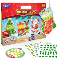 Imagimake Mirror Mosaic, Princess & Unicorn, 10 Templates - 5. Christmas