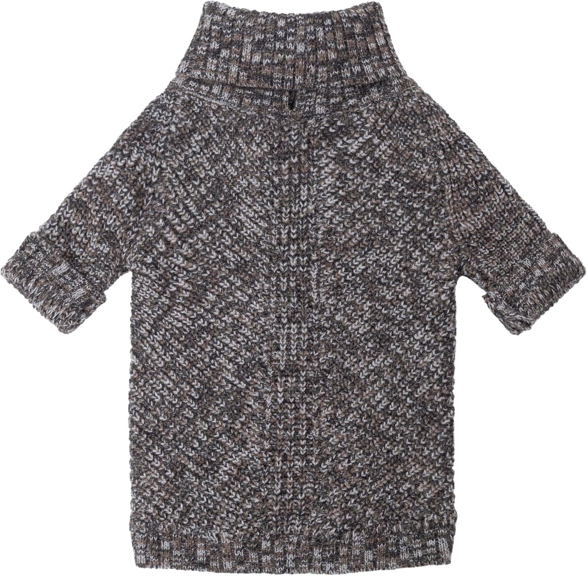 Fitwarm Thermal Knitted Dog Sweater Doggy Winter Coat Pet Clothes - X-Small / Heather Black