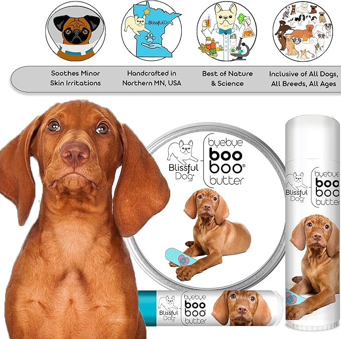 The Blissful Dog Vizsla Boo Boo Butter, 16 oz.