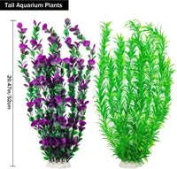 25.98 Inch Tall Aquarium Plants - Green (Style D) - image 3
