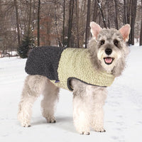 Sherpa Dog Coat Reversible Dog Jackets for Small Dogs, Pink, M – Essentials for Dogs - Khaki / X-Large (22-28lbs) - image 3
