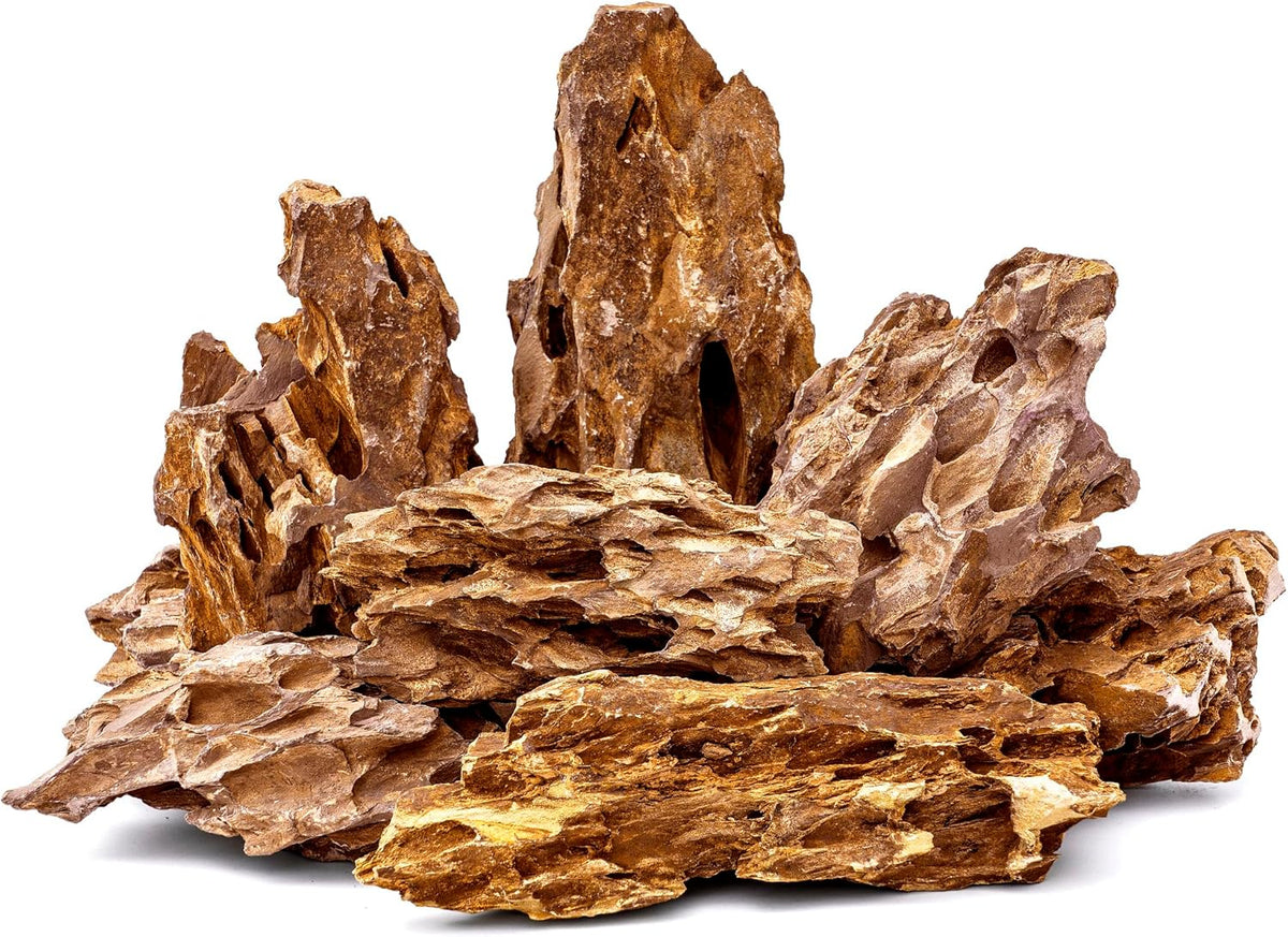 6.1-8.1 Inches Natural Dragon Stone, Terrariums - 6.1-8.1 in