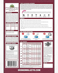 Grandma Lucy's Macanna Dog Food, Grain Free and Freeze-Dried - Beef Recipe, 3Lb Bag