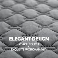 Waterproof Blanket, Couch Covers for Dogs, Reversible Protector – Essentials for Dogs - 30x70 Inch (Pack of 1) / Dark Grey/Light Grey - image 4