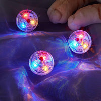 Frienda 4 Pcs Light up Cat Ball LED Motion Ghost Hunting Cat Ball – Essentials for Cats - Clear - image 4