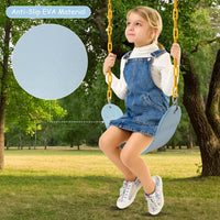 Sunnyglade 2PCS Swings Seats Heavy Duty with 66" Chain Support 250lb - ​pastel Blue / 2 - image 2