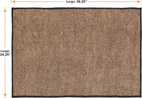 Neater Pets Jute Cat Litter Trapping Mat - Checkered - image 2
