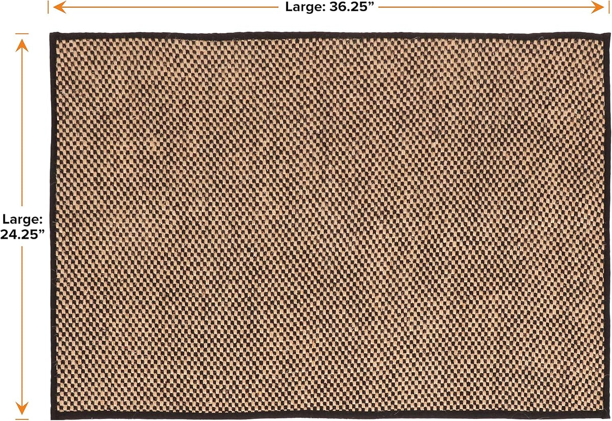 Neater Pets Jute Cat Litter Trapping Mat - Checkered - image 2