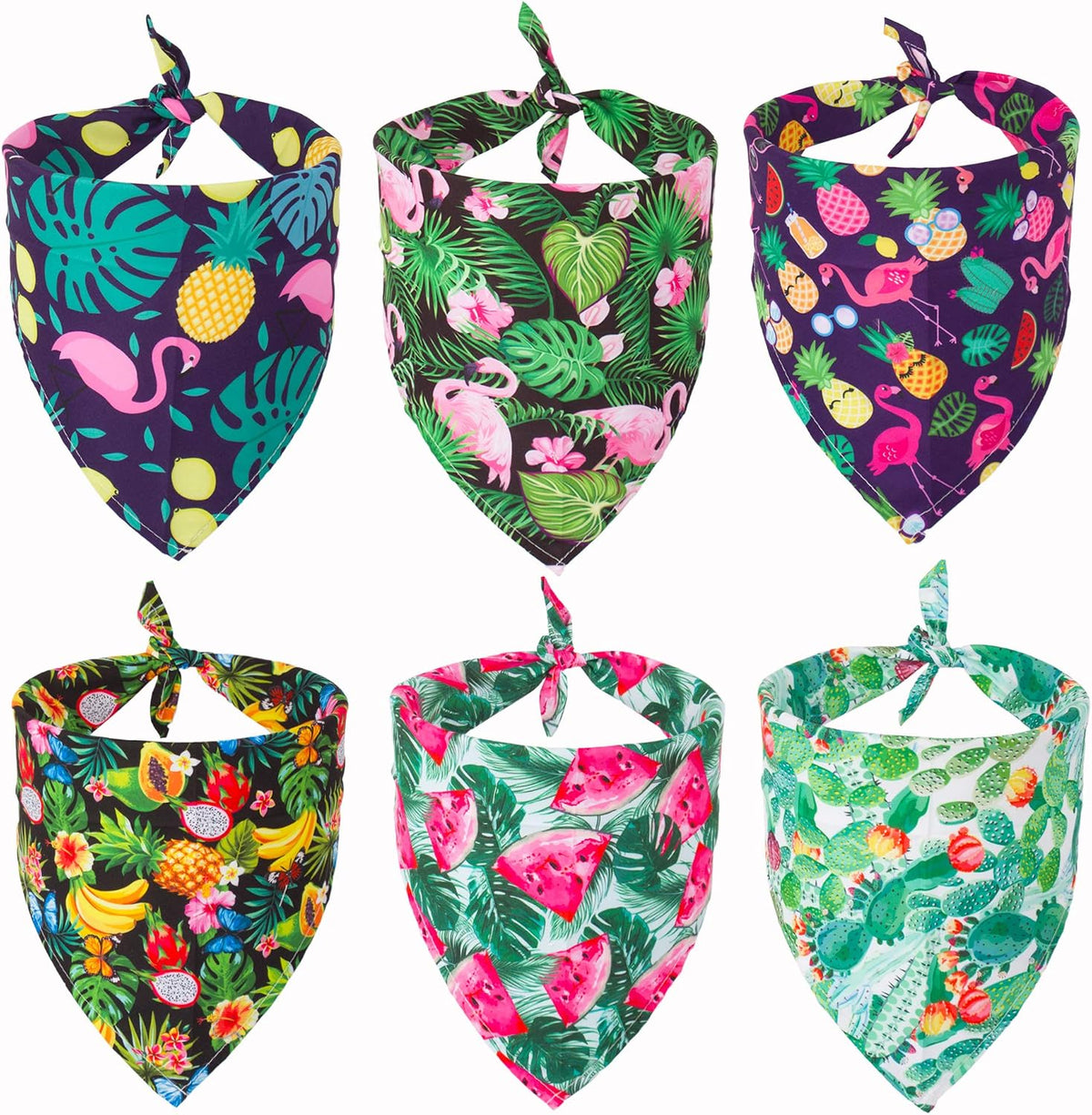 Halloween Dog Bandanas, L - Large / Summer