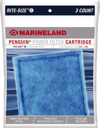 Marineland Bio-Wheel Penguin Rite-Size C Aquarium Filter Cartridge - Size C / 72-Count - image 2