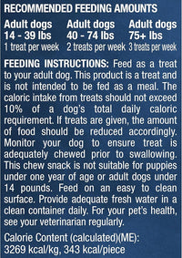 Purina Busy Bone Made in USA Facilities, Long Lasting Small/Medium Breed Adult Dog Chews, Peanut Butter Flavor - 10 ct. Pouch (Pack of 2)
