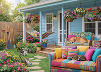 Nattork Jigsaw Puzzle 1000 Pieces for Adults - Garden Cottage