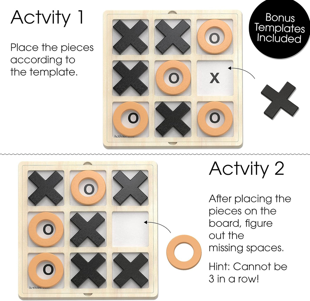 Keeping Busy Tile Matching Dementia Activities for Seniors - Tic Tac Toe - image 4