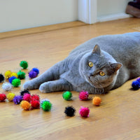 Youngever 30 Pack Sparkle Balls, Interactive Cat & Kitten Toys - image 4