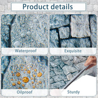 Irenare 1 Piece Cobblestone Stone Tablecloth - 10 / Cobblestone - image 3