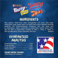 Purina Busy with Beggin’ Twist’d Adult Dog Chew Bone Treats - 6 ct. Pouch