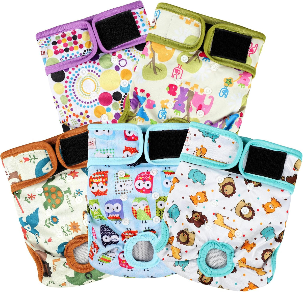 Washable Reusable Female Dog Diapers Small Medium Large Doggie Puppy - Animals / X-Large / 5 - image 2