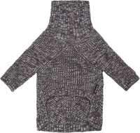 Fitwarm Thermal Knitted Dog Sweater Doggy Winter Coat Pet Clothes - X-Small / Heather Black - image 2