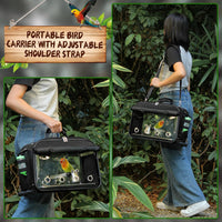 Bird Carrier Airline Approved - Black - image 4