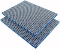 Aquarium Filter Media, Newly Premium 8-Layer Filter Pads for Aquarium, Fish Tank Sponge Pad Foam Filter Accessories for Pond (15.7"x11.8"x0.78“,2pack)