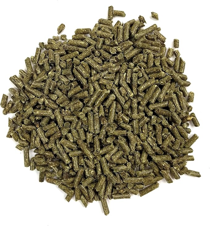 Oxbow Essentials Rabbit Food, Adult, Made with Oxbow Timothy Hay for Rabbit, Pet Pellets with Vitamins & Minerals, Small Animal Pet Products, Bunny Food, Made in USA, High Fiber, 25 lb. bulk bag