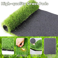 Product Image Dog Grass Pad with Tray: 3 Pack Grass Pee Pads for Dogs Potty for Puppy Training, Artificial Turf for Dogs with Collection Tray for Indoor /Outdoor /Patio /Balcony, 22"x18" Grey