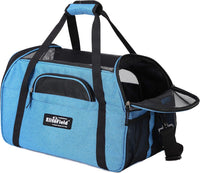 EliteField Soft-Sided Pet Carrier for Cats & Small Dogs – Essentials for Dogs - 21.0"L x 12.0"W x 13.0"H / Sapphire Blue - image 2