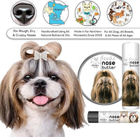 The Blissful Dog Shih Tzu Unscented Nose Butter - Dog Nose Butter, 8 Ounce