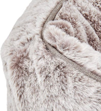 FUZI Luxury Aesthetic Dog Bed with Extra Cover for Small Dogs, Washable Pet Couch, Pet Bed with Sides, Non-Slip Bottom, Soft & Durable Calming Dog Bed, Faux Rabbit Fur, Small 25.1x16.75x9.5 Soft White