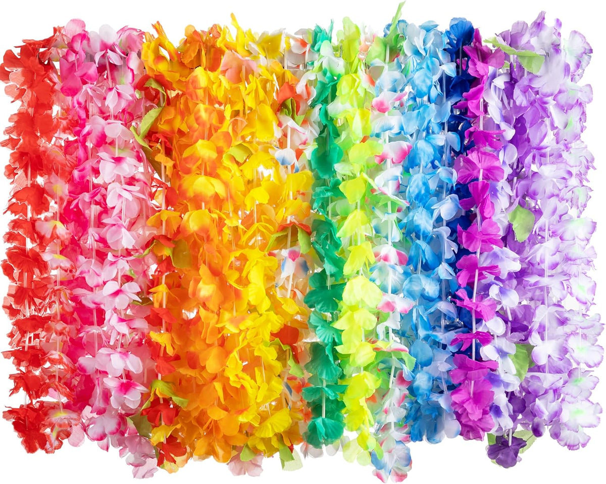 Joyin Toy 36 Counts Hawaiian Leis Bulk - 12