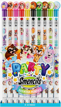 Smencils - Gourmet Scented Graphite HB #2 Pencils Made from Recycled Newspapers, 10 Count - Party (1 Pack) - image 2