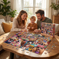 Nattork Jigsaw Puzzle 1000 Pieces for Adults - Dog Coffee - image 3