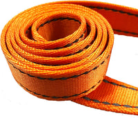 Dog Leash 6ft Long, Traffic Padded Two Handle, Heavy Duty - 6FT / Orange - image 3