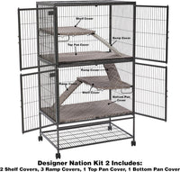 MidWest Homes for Pets Designer Ferret Nation/Critter Nation Large - Designer Diamond / Kit #2 - image 2