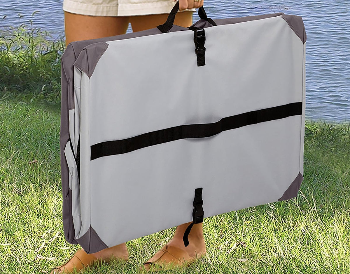MidWest Homes for Pets Canine Camper Sportable, Soft-Sided - Gray / 31.0"L x 21.8"W x 23.8"H - image 2
