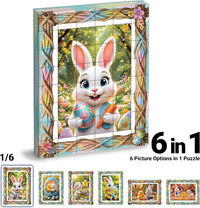 TOSY Picture Cube Enchanted Holiday 6-in-1 magnetic picture puzzle in frame - view 16