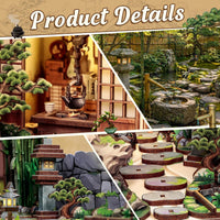 Cutefun Book Nook Kit for Adults - Serene Courtyard - image 4