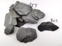 Voulosimi Natural Slate Rocks PH Neutral Stone Perfect Rocks - 5-7 inch / 12 LB - image 2