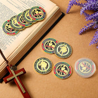Nosiny 10 piece armor of God prayer coins in classic style alloy metal - view 40