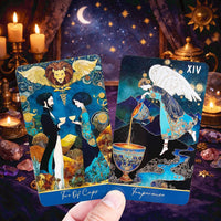 DPEHAKMK angel numbers oracle cards deck for beginners, 56 cards - view 7