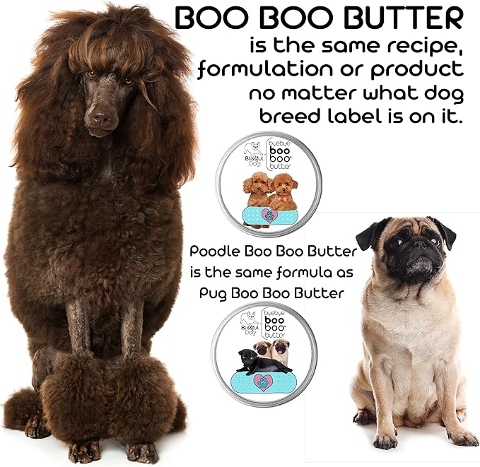 The Blissful Dog Three Cute Puppies Boo Boo Butter, 16oz