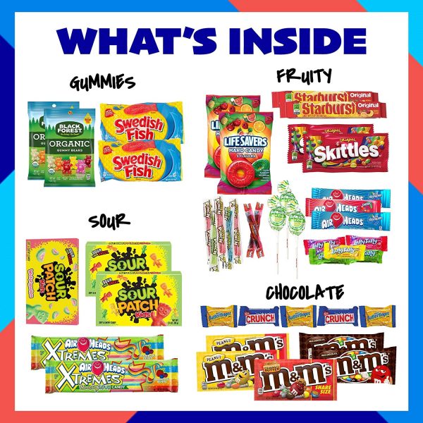Candy & Snack Box Ultimate Snack Care Package - BIG FRENCHIES