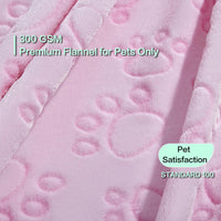 Stuffed Premium Soft Dog Blanket Washable - Pink / M(32x40") - image 2